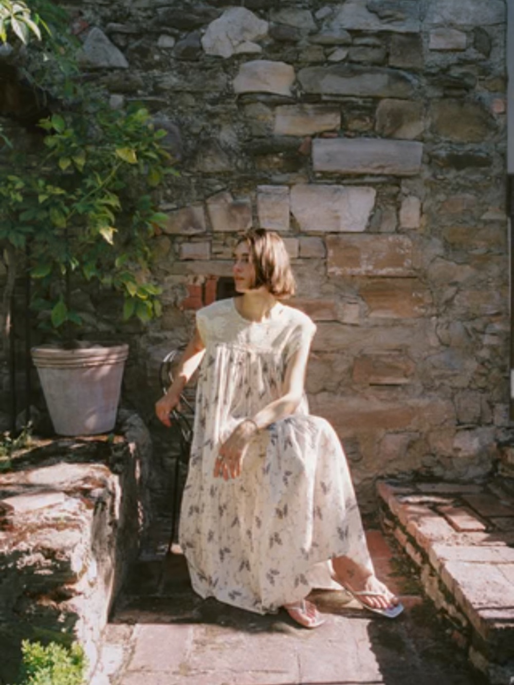 Marisol Dress Gossamer Butterfly (S) Christy Dawn - Picture 7 of 10